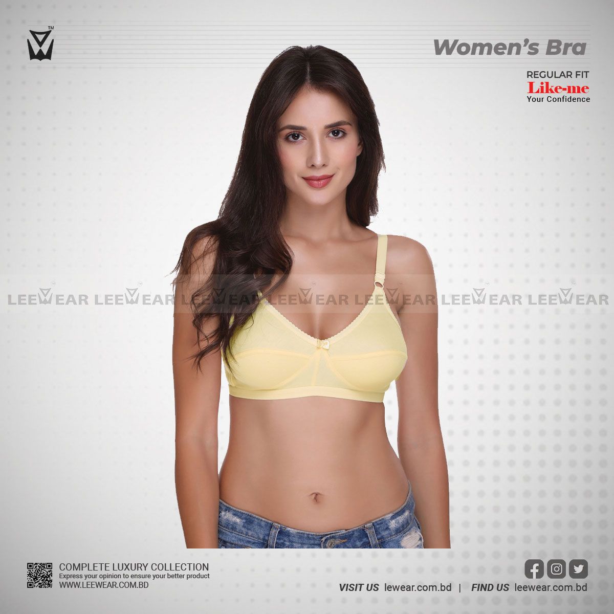 LeeWear Indian Like-Me; Full support bra Like-Me05 01-05-05BR21115 Qty01