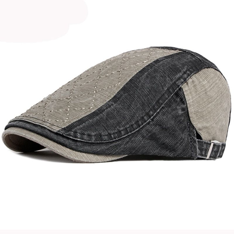 Beret Spring Summer Sun Hat Cap UniCotton Ivy Newsboy Flat Cap Adjusted Artist Painter Beret Hat Men Women Beret Cap