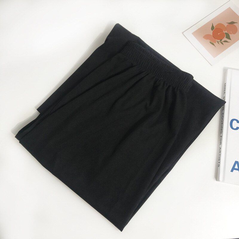 Thin Korean Fashion Plaid Pants -hop All-match Streetwear Women Casual Chic Retro Teens Pants Universal Trousers