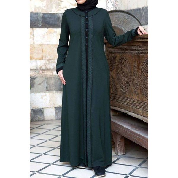 Bottle Green  Abaya for women