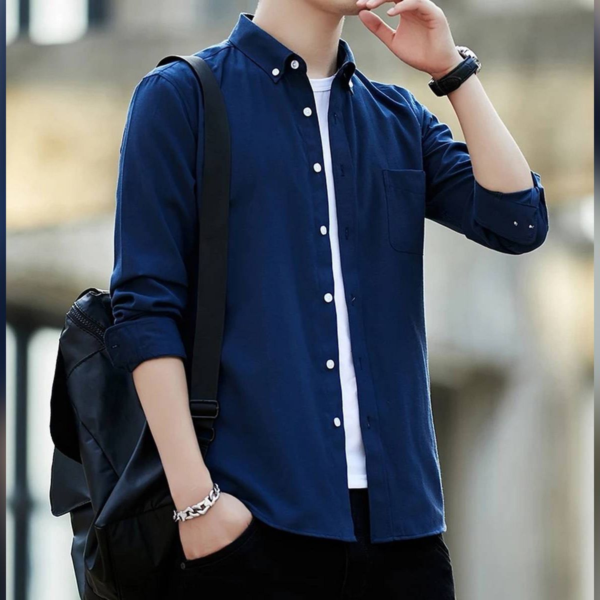 JENTS CHOICE SMART LOOKING FULL SLEEVE COTTON FORMAL SHIRTS FOR MEN - Shirt For Men - Shirt