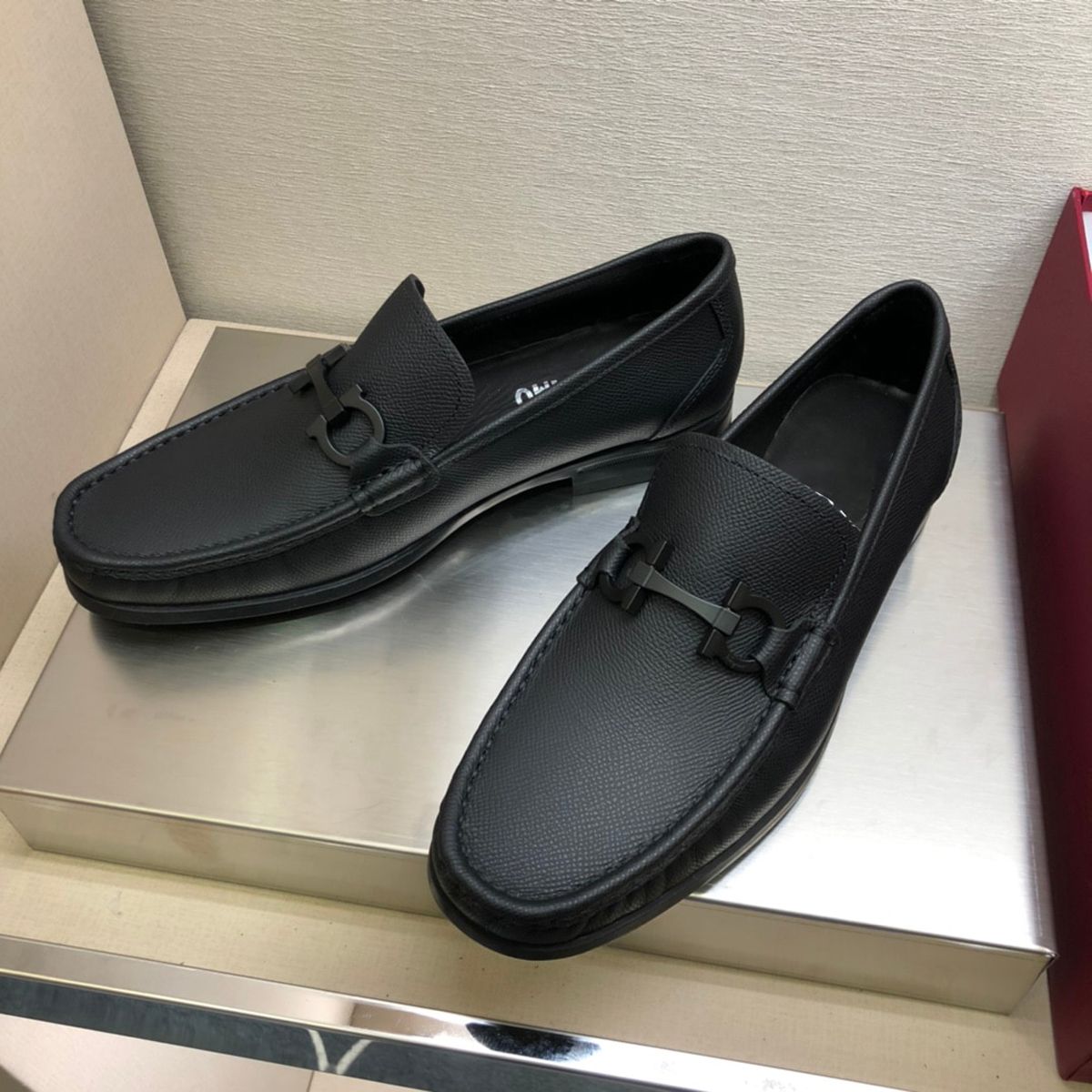 Grandioso Loafer Summer Mens Comfortable Flats Leather Casual Dress shoes Designer Black  Cowhide Zapatos De Hombre