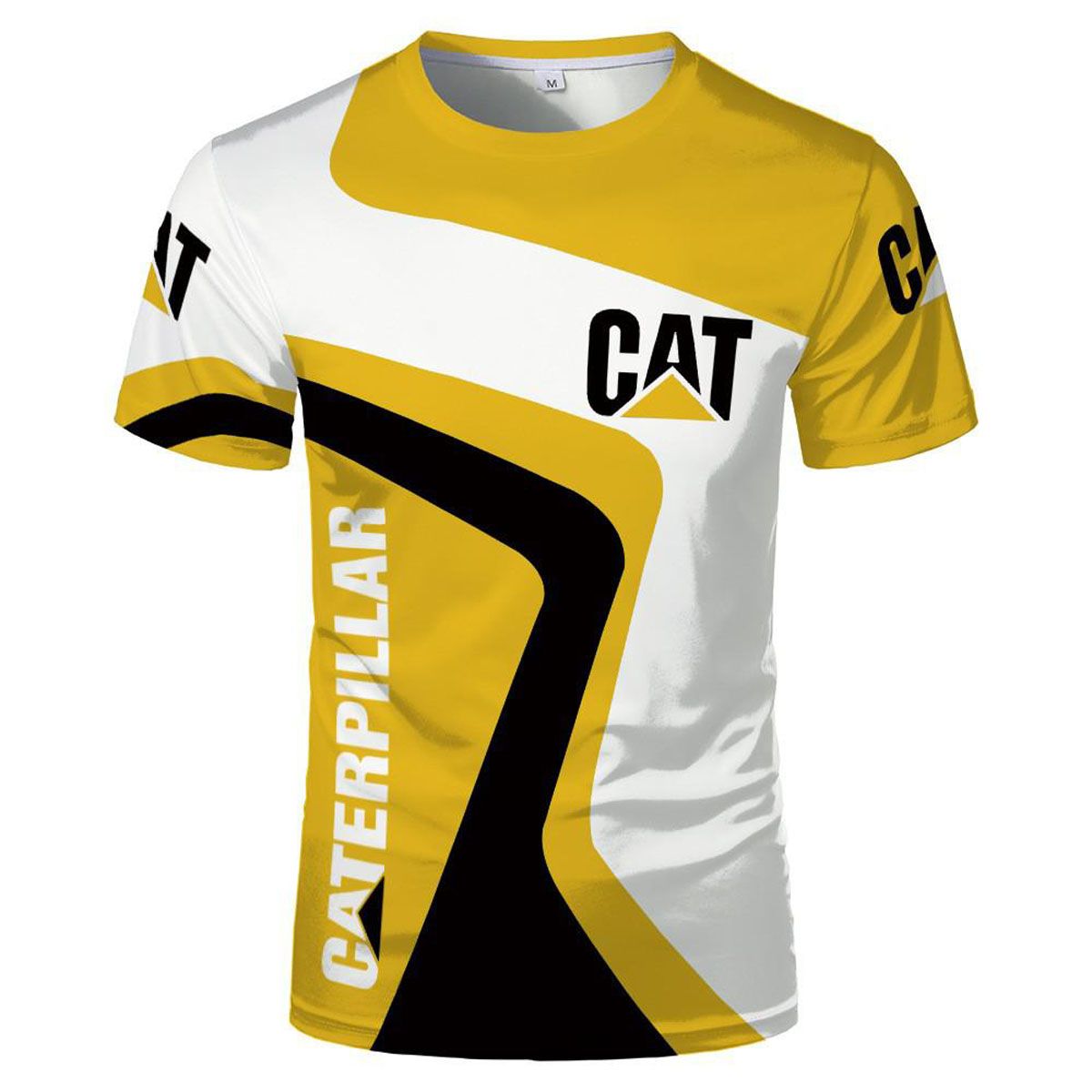 Farm Car Caterlar 3D Printed T-Shirt Summer Men's Fun Headshot Cartoon Short-Sleeved Street -Hop Shirt Plus Size New