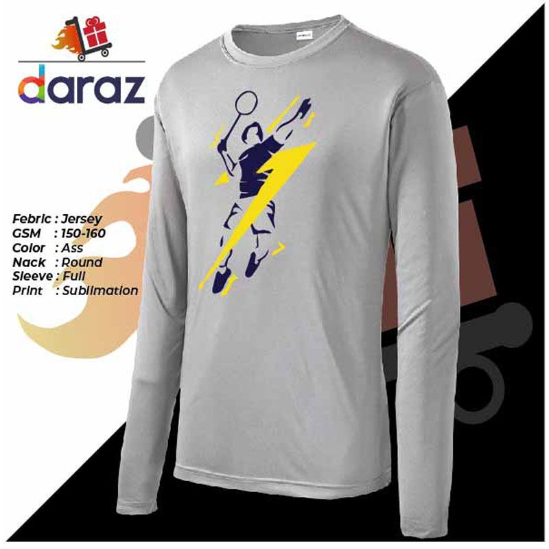 Badminton tshirt for men - T Shirt For Man - T Shirt For Man - T Shirt