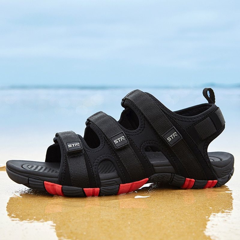Men Sandals 2021 Summer Shoes Flat Non-slip Outdoor Men Beach Sandals Man Sport Sandals