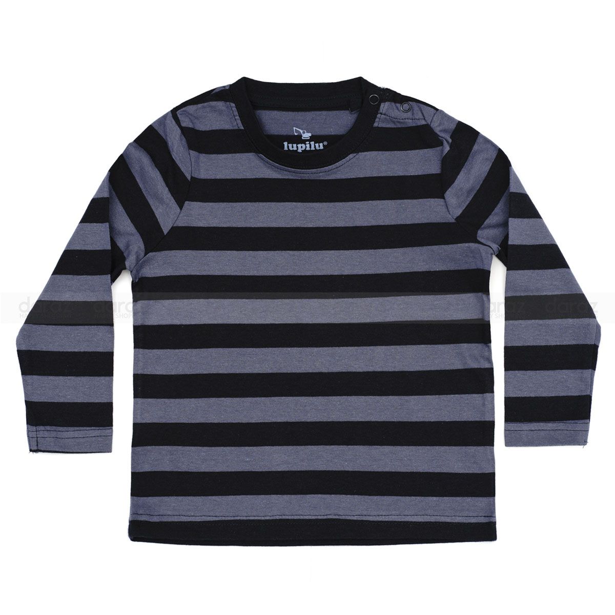 Comfortable Striped Cotton Full Sleeve T-Shirt for Kids