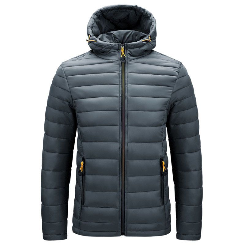 CHAIFENKO Winter Warm Waterproof Jacket Men Autumn Thick Hooded Cotton Parkas Mens Fashion Casual Slim Jacket Coat Male