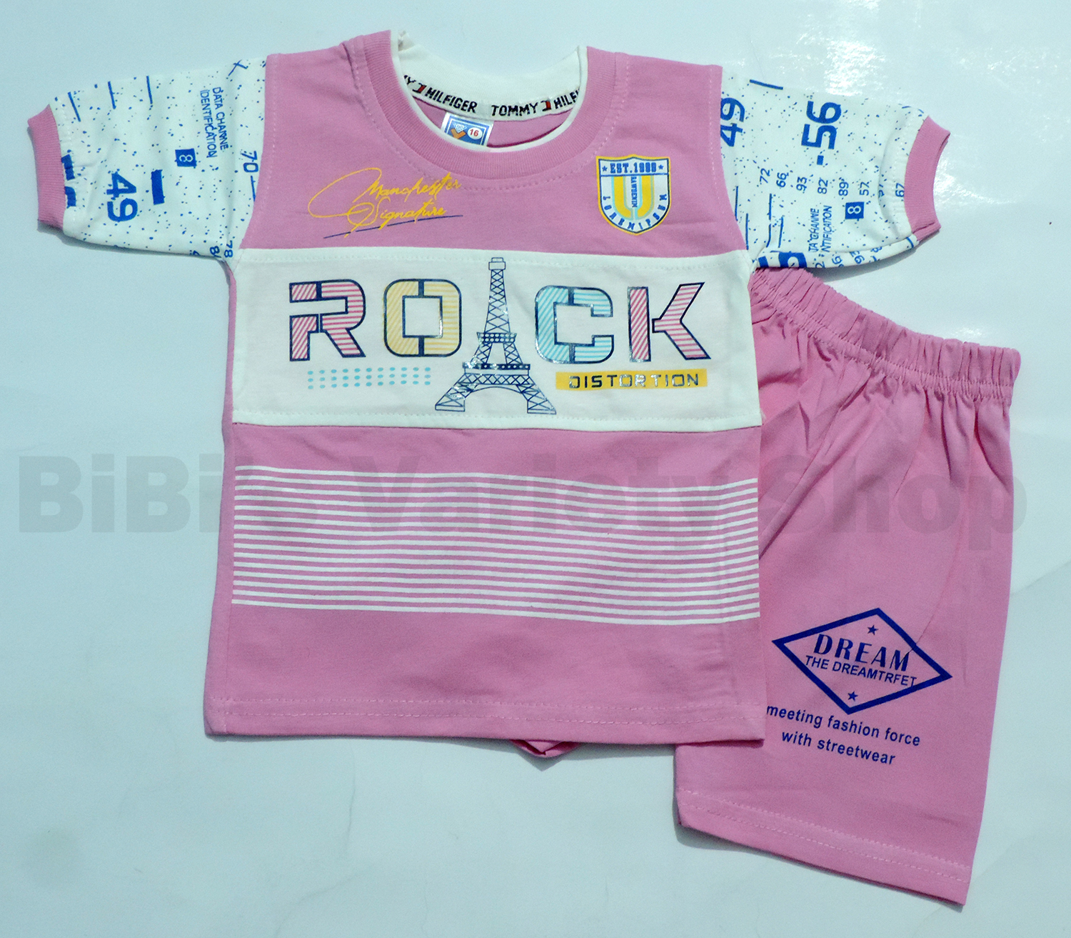 Baby Boy Half-Sleeve T-shirt Baby Clothing Set Children'S Short-Sleeved Cotton Suit Baby Boys T-Shirt Set 3-18 Months