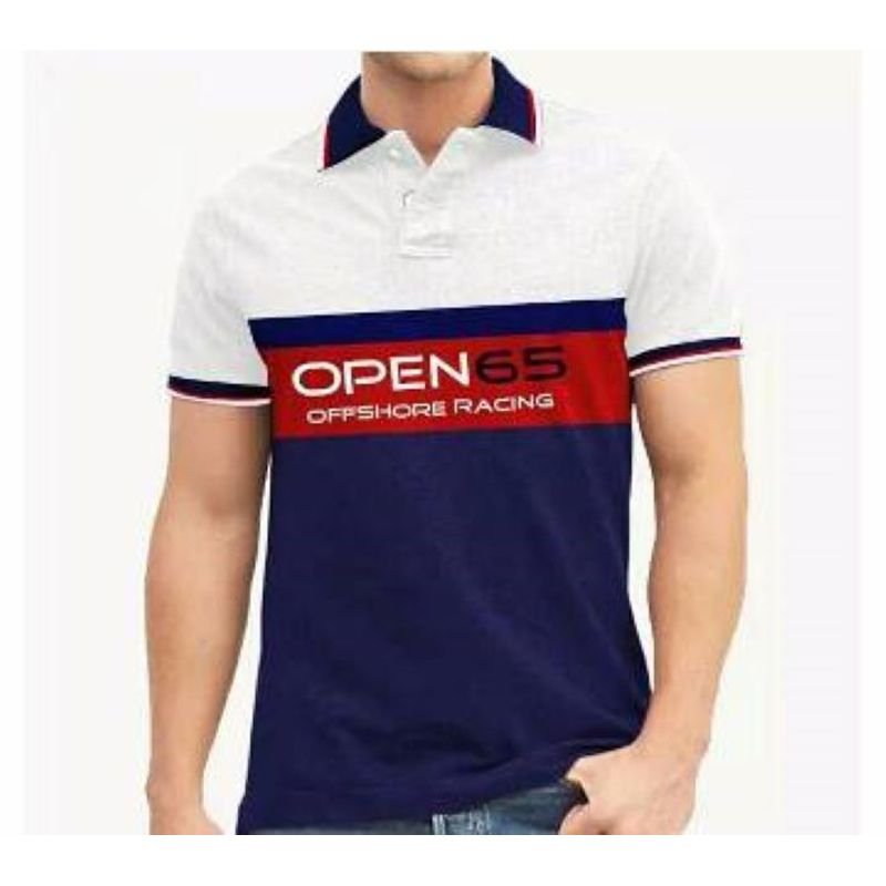 Navy Ble pk cotton stylish polo