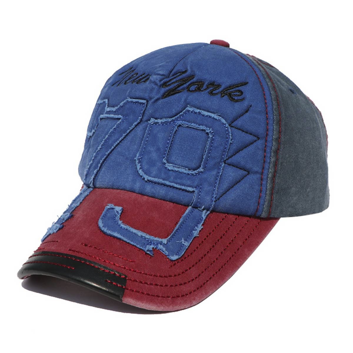 NEW YORK 79 Logo High Quality Washed Embroidery China Baseball Cap