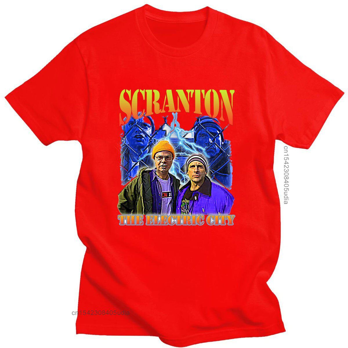 Oversized T-Shirt TOffice Dunder Mifflin Dwight Tv Show Scranton Tshirts Male Brand Mens Vintage Cotton Tshirt Unique Tops