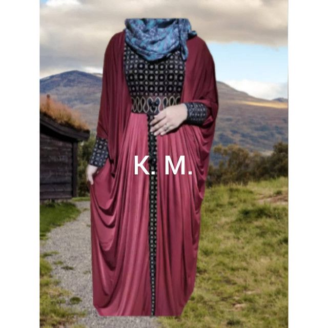 Kaftan Borka Dubai , Hig Qulaity - Korean Fabric