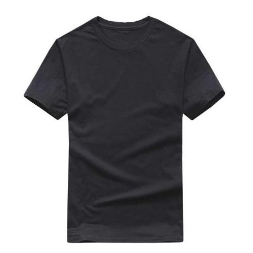 f Half Sleeve Black Color T-Shirt For Men