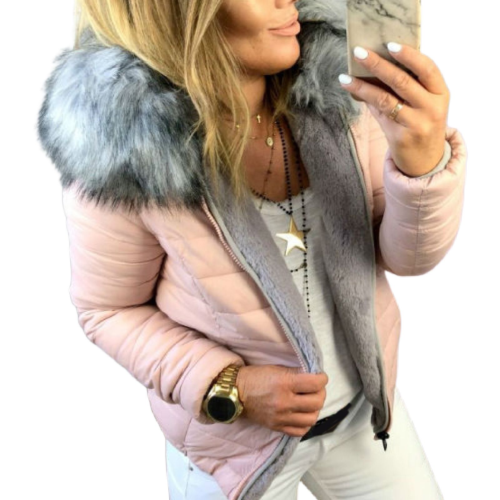 Jacket Long Sleeve Windproof Pure Color Coat