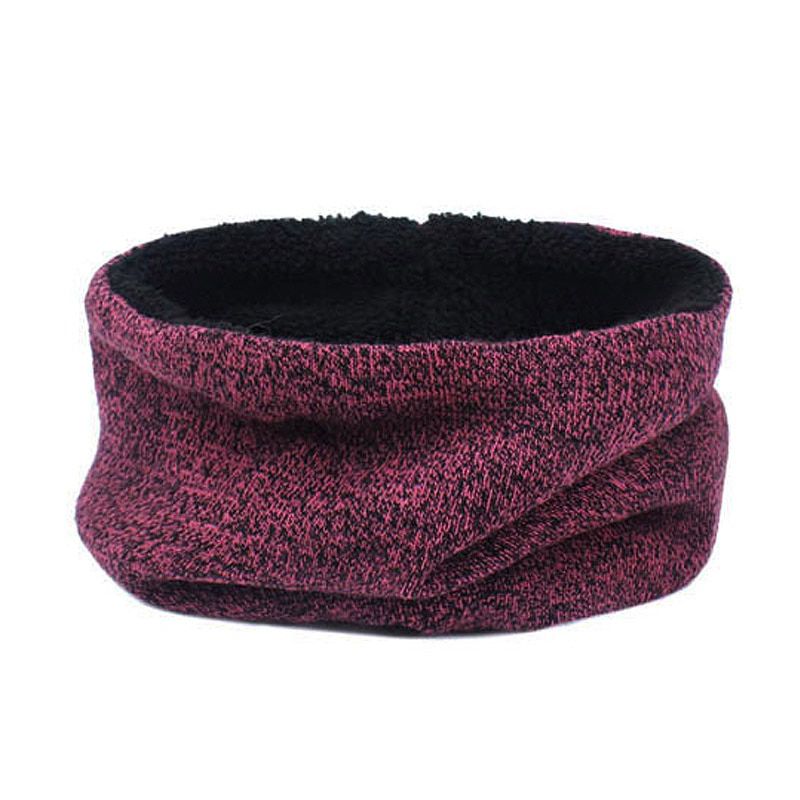 Scarf Glove Set Women Men Hat Beanies Knitted Skullies Hats Winter Female Warm Wool Crochet Caps Bonets With Lining