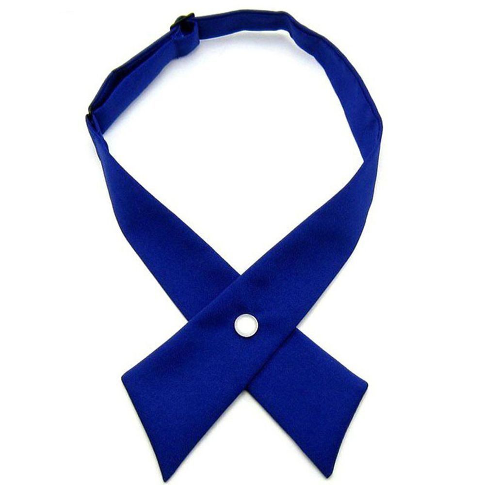 UniLover Party High Quality Fashion Adult Women Polyester Men Cross Adjustable Bow Tie