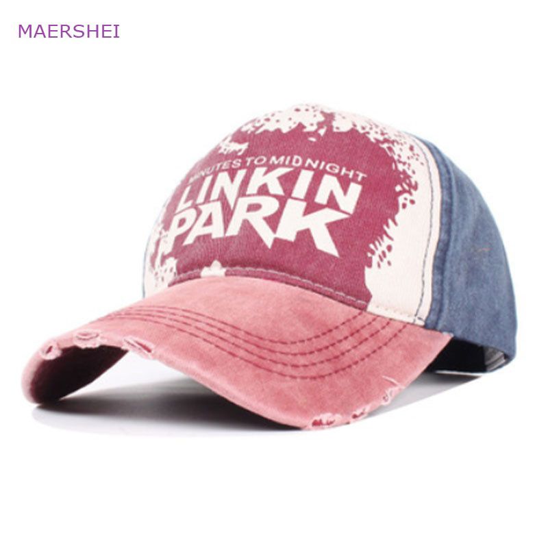 MAERSHEI Men's cotton hat tide fashion printing letters casual caps dad hat on the driver's hat Sanpback