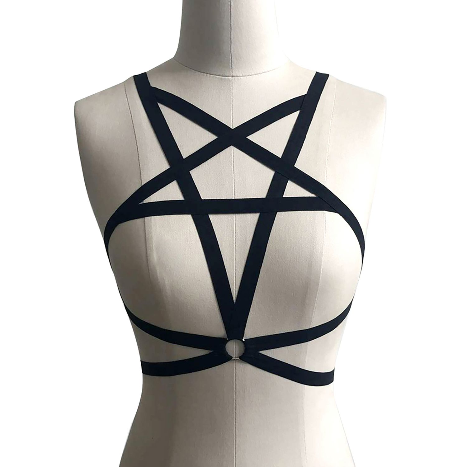 Pentagram Bra Fashion Hollow Out Pentagram Bra