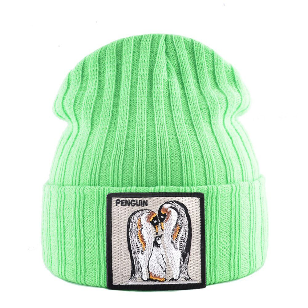 Fashion Beanies Hat Men Women Autumn Winter Knitted Skullies Cap Boys Girls Streetwear Hop Bonnet Gorras Knit Black Hat