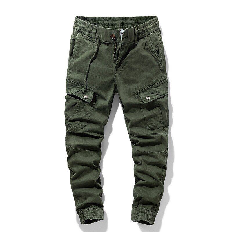 Men Casual Cargo Pants Classic Outdoor    Sweatpants   Multi cket Trousers Men pants