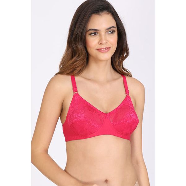 Cotton and Lace Bra For Women