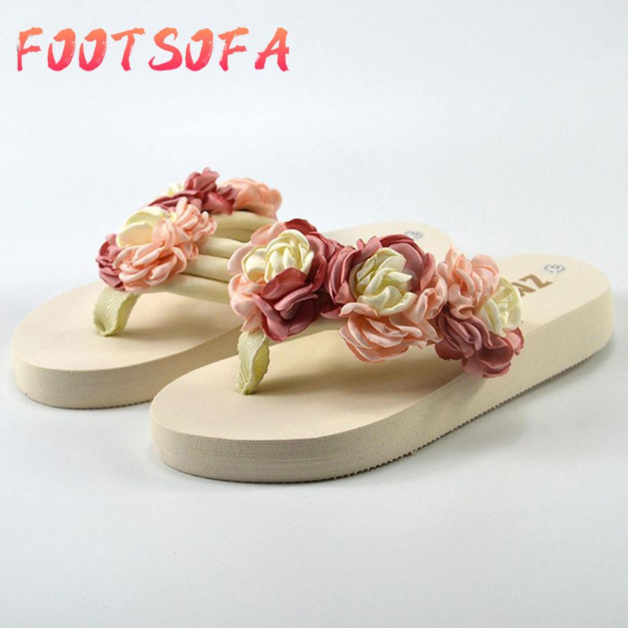 Women'Fashion Casual All-purpose Hermitage Flower-cake Camelli Slippers Shoes