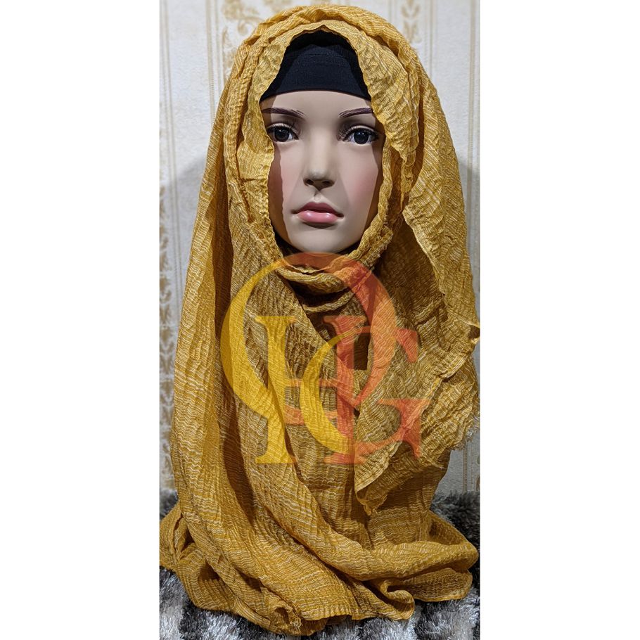 Crinkle Shade Hijab (Deshi) by OHG