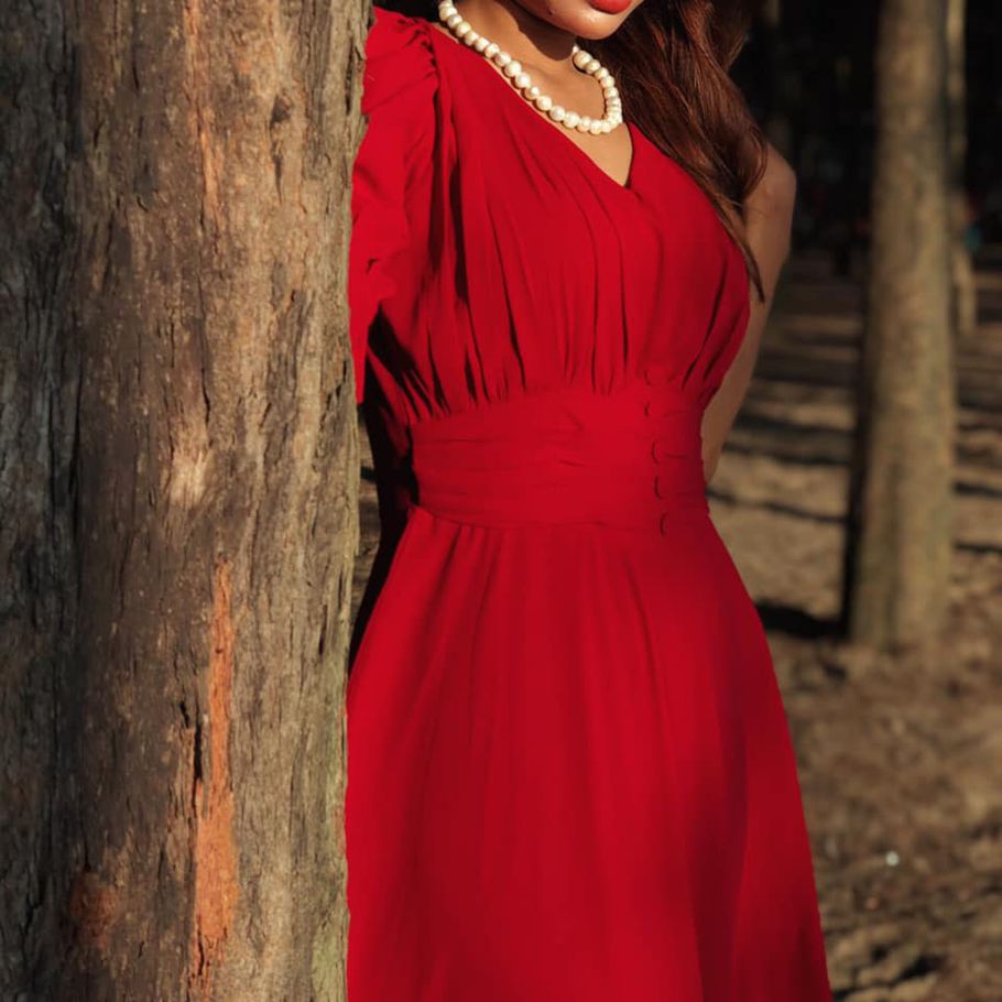 Rosalina, Bomb Red Dress by Z&S Closet
