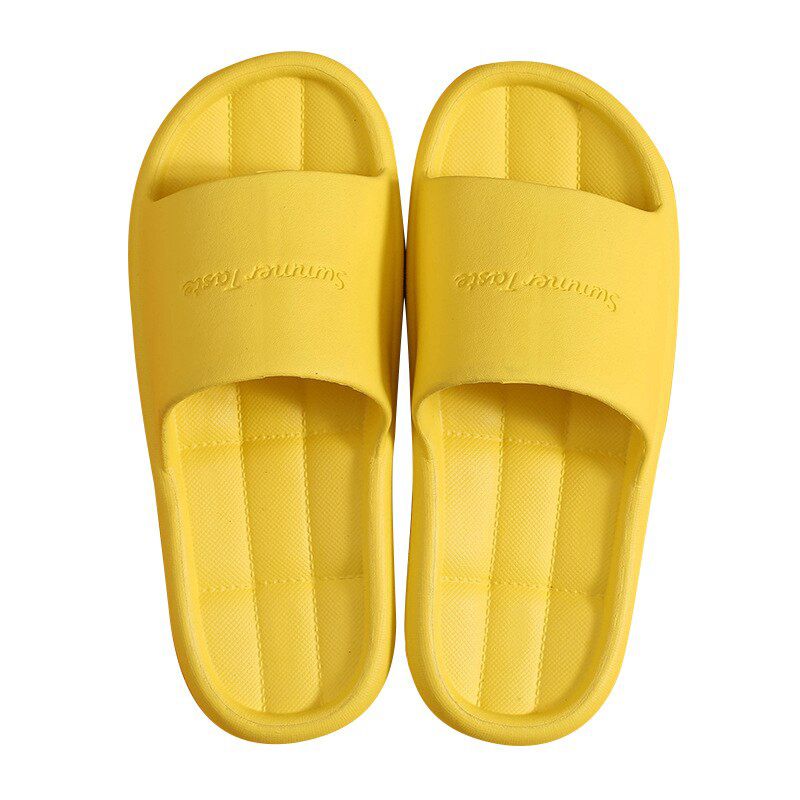 Home Slippers Men Women Non-slip Bathroom Footwear Boys Girls Uni Flip Flops Summer House Hotel Sandals Flat Shoes