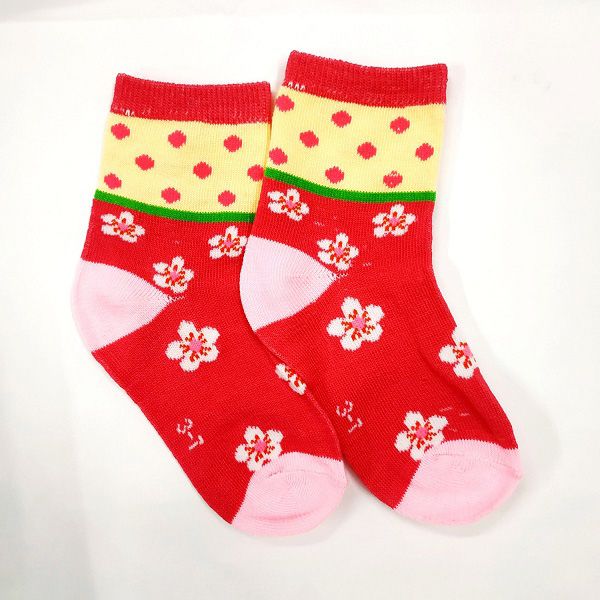 (Color As Per Stock) China Winter 1Pair Cotton Socks for Baby (2 to 7 Years)