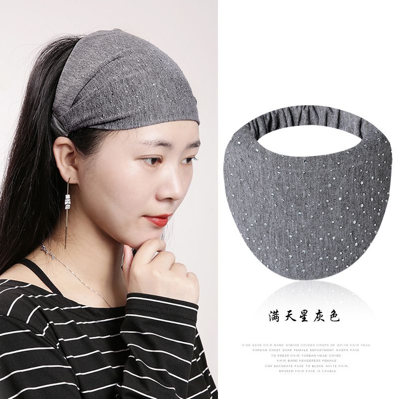 Glittery front sweet mori scarf / headband fashion head band