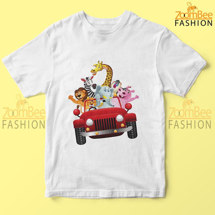 animel car t shirt for kids