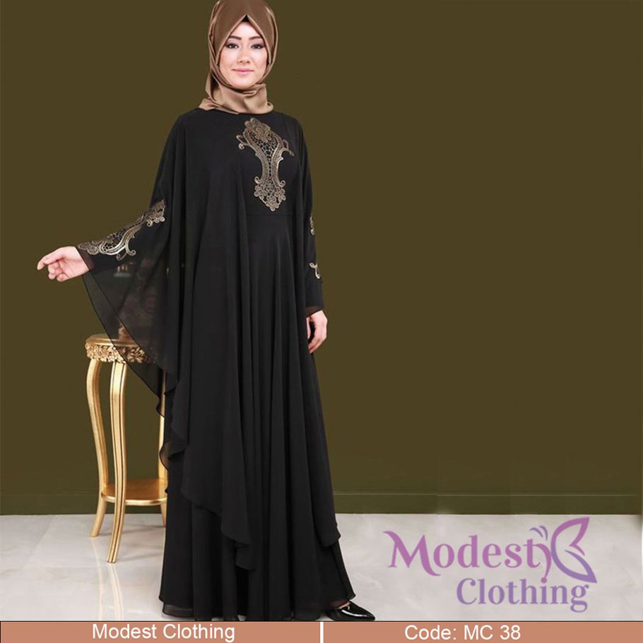 New Abaya Borkha Collection with Embroidery for Women