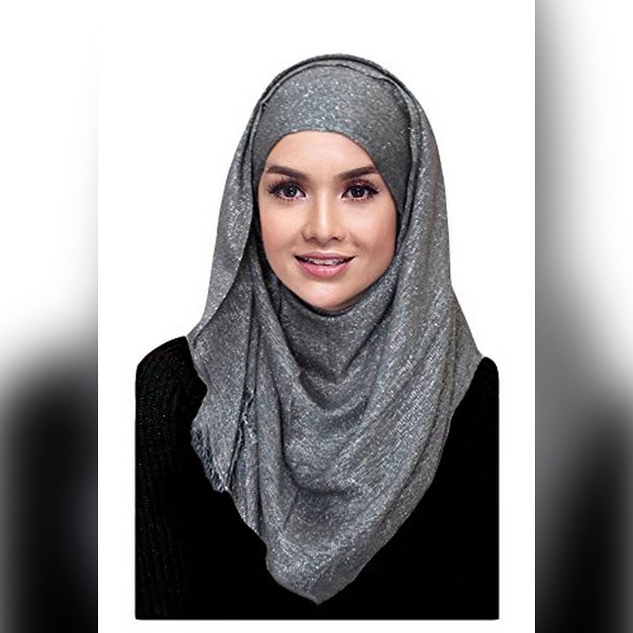 Fashionable Shimmer Hijab For Woman