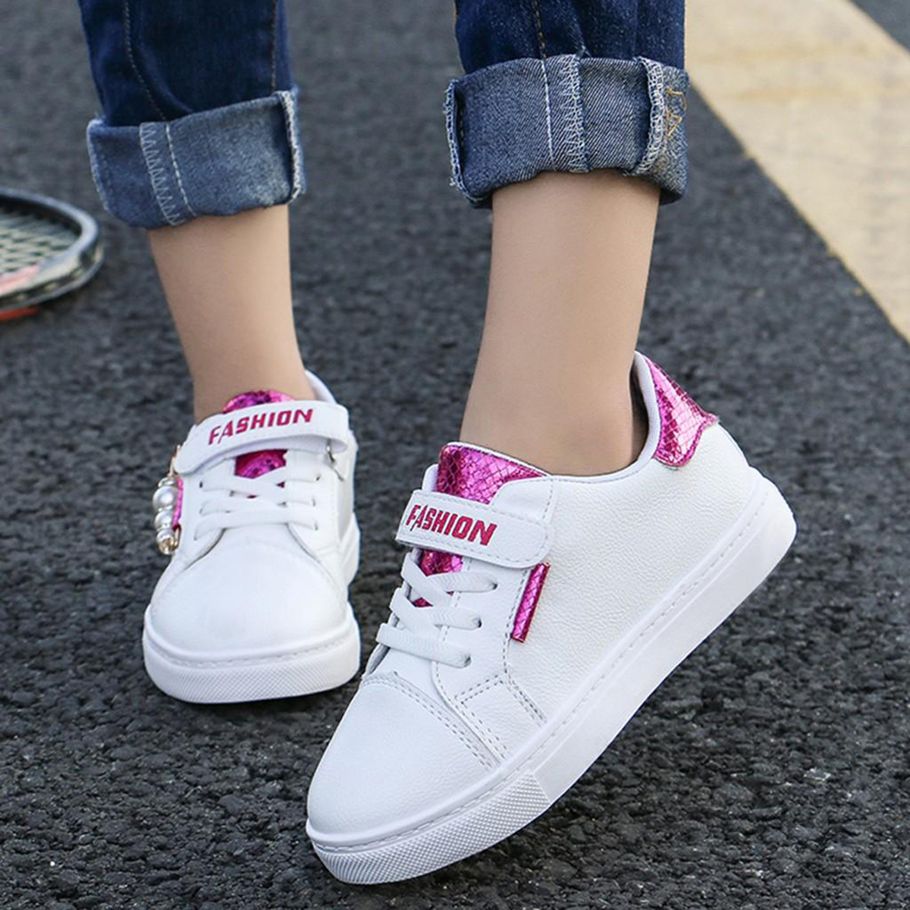 KIO shoes for kids girl Children Infant Kids Baby Girls Scale Pearl Single Flat Princess Sport Shoes Shoes For Baby school shoes for girls running shoes for girls