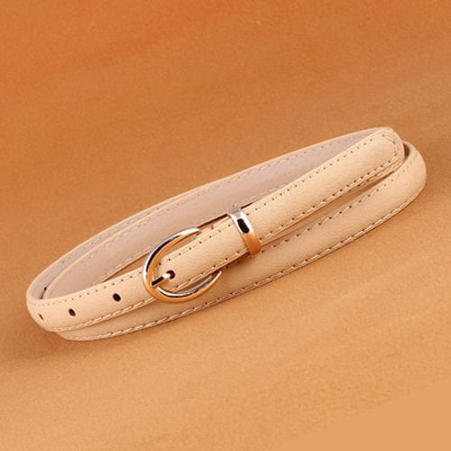 PU Leather Belt WOMAIL Delicate belts women belts Ladis retro vintage Woman Girl Candy Colours Strap Waistband For Dress