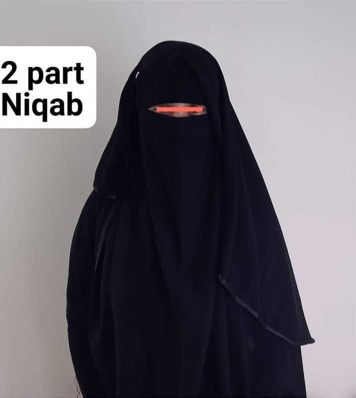 2 part niqab
