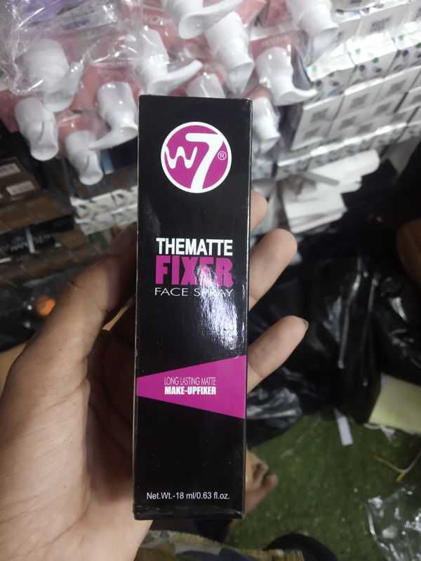 W7 The Matte Fixer // Fit me make up fix combo