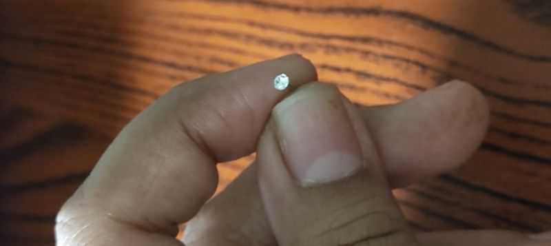dubai diamond nose pin