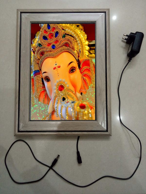 ANSHUL INTERNET , GANESH JI LED Religious Frame
