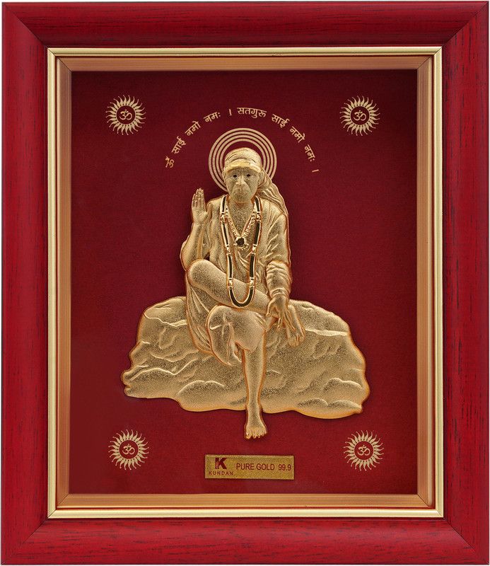 Kundan Sai Baba Religious Frame
