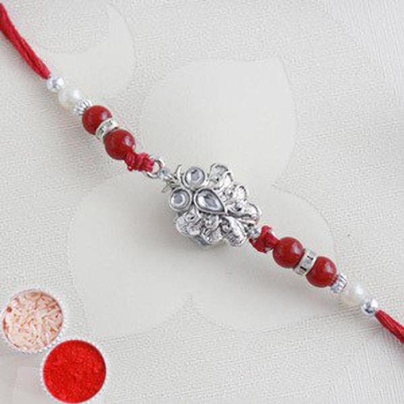 Chawal Roli Pack Set  (1Rakhi::Roli Chawal)