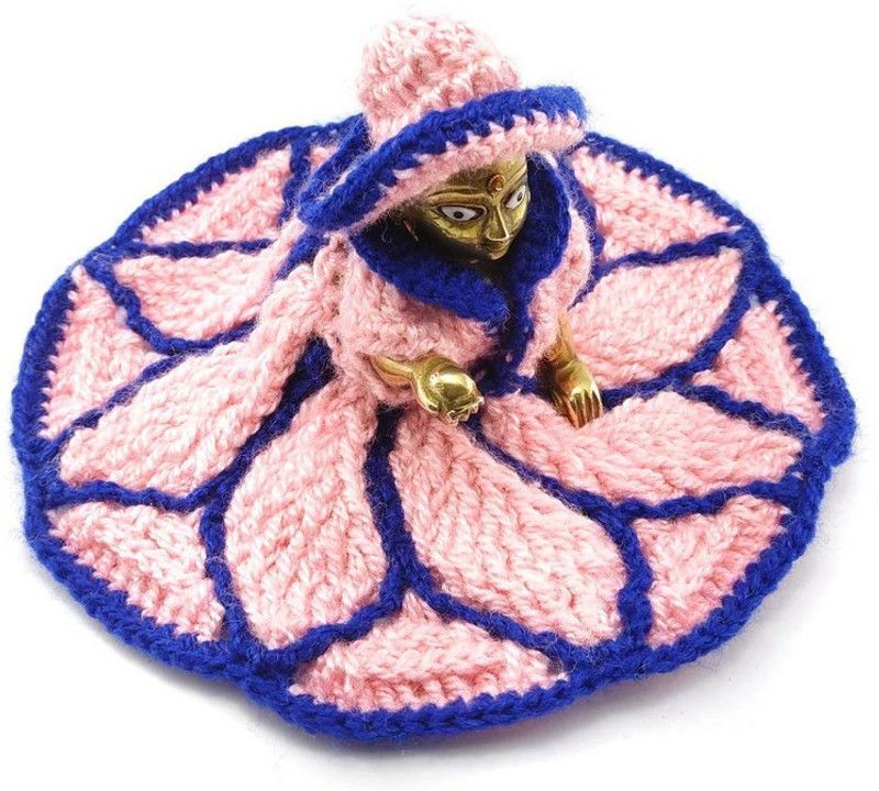 Jai shri krishan JSKA000022 Dress For Baby Laddu Gopal / Kanha Ji / Kanhaiya Ji /Little Lord Krishna / Govinda / Thakur Ji / Bal Gopal / Murlidhar Made Of Woolen Dress  (Wool)