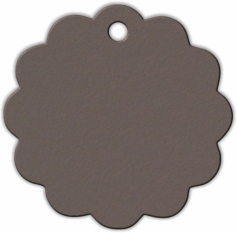 KREEPO Creative Ideas Of Gift Tags Blank Label Hang Tag Double-Sided Printable Handmade Art/ Kraft With Golden Strings For Festival Decoration Events Small Business etc 50pcs- Blackberry Colour Greeting Card  (Blackberry, Pack of 50)