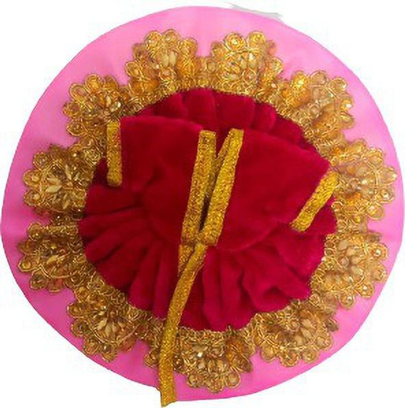 SHYAM Velvet Dress For Kanha Ji Size (3) Premium Quality Dress  (Cotton)