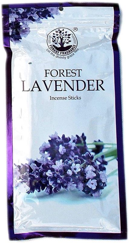 Forest Fragrance Zipper Pouch Lavender Black Bathi Pack of 6 Pieces Lavender Black Bathi  (140, Set of 6)