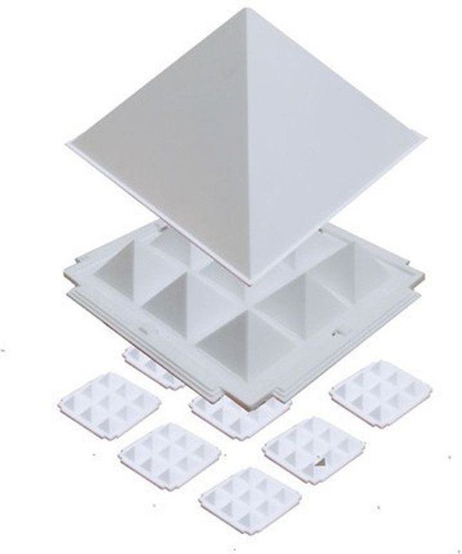 AcuHealth Feng Sui Vastu Multier 9x9 – Original (multi-layer pyramid Vastu Yantra) Plastic Plastic Yantra  (Pack of 1)
