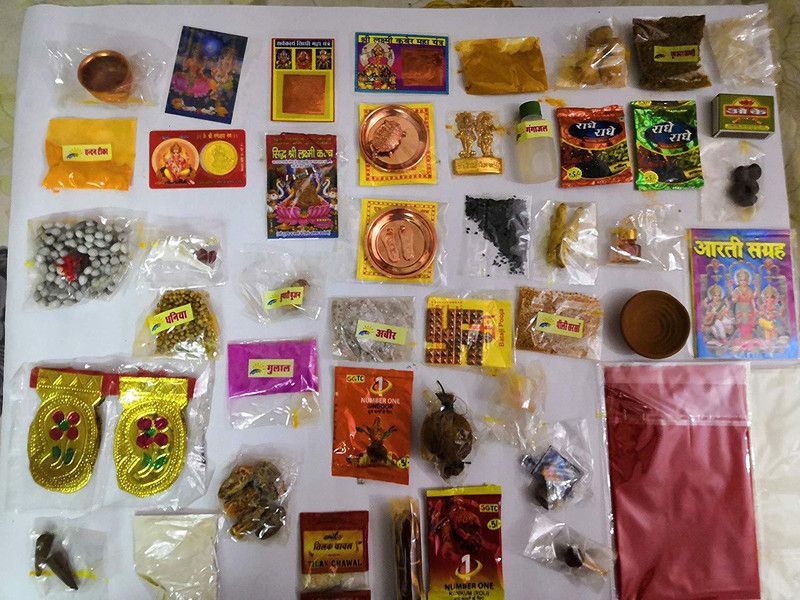 Wonder World ® Pooja Box My Diwali Box (Standard) Prayer Kit
