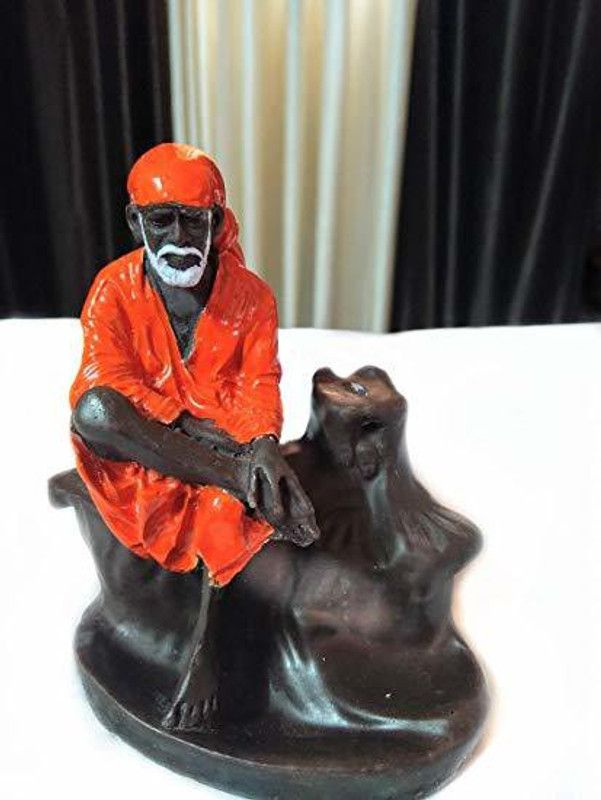 Polyresin Incense Holder Set  (Orange)