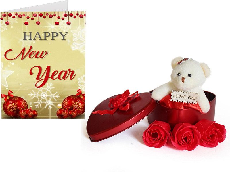 SKY TRENDS Artificial Flower Gift Set